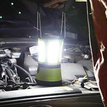 LE LED Camping Lantern Rechargeable, 600LM, Detachable Flashlight