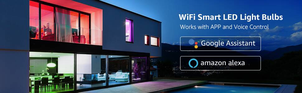 Wifi Smart GU10 LED Bulb, Works with Alexa, 2700-6500K - Lepro