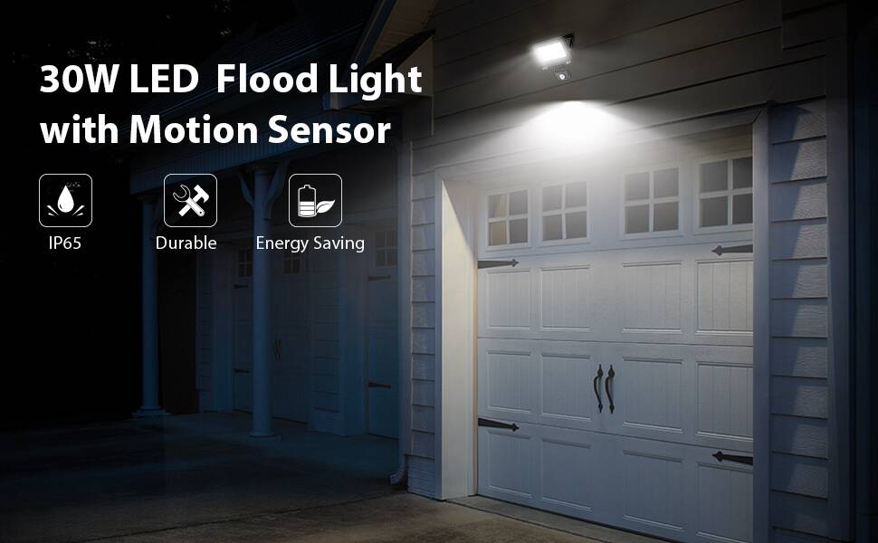 Flood on sale light garage