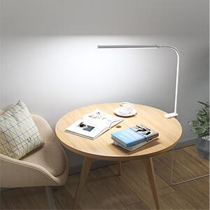 Lepro Clip on Desk Lamp LED Reading light Dimmable USB Clamp Lamp