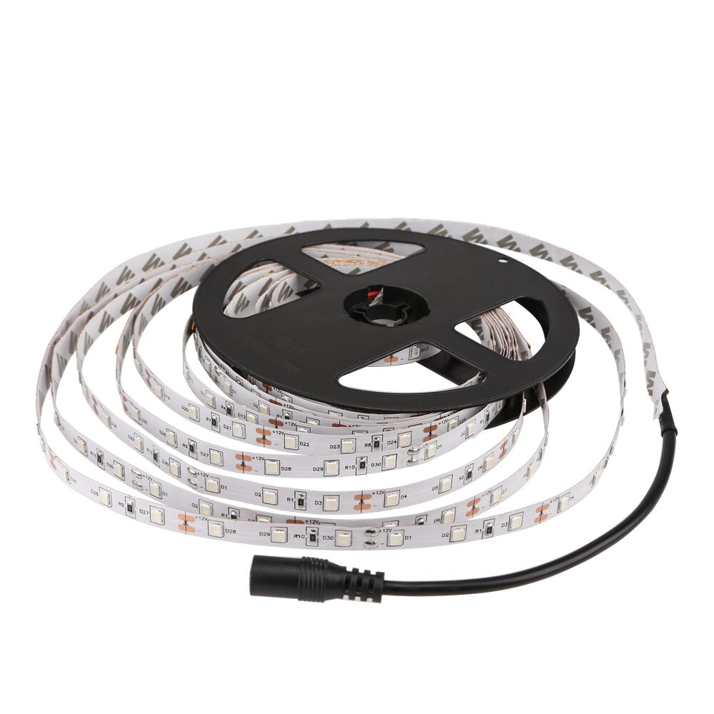16.4ft Flexible Daylight White LED Strip Light, SMD Non-waterproof LED Tape