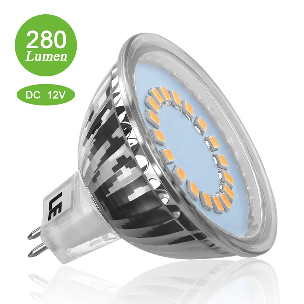 GU 5.3 LED Light Bulbs, 3.5W MR16 Warm White 35W Equivalent