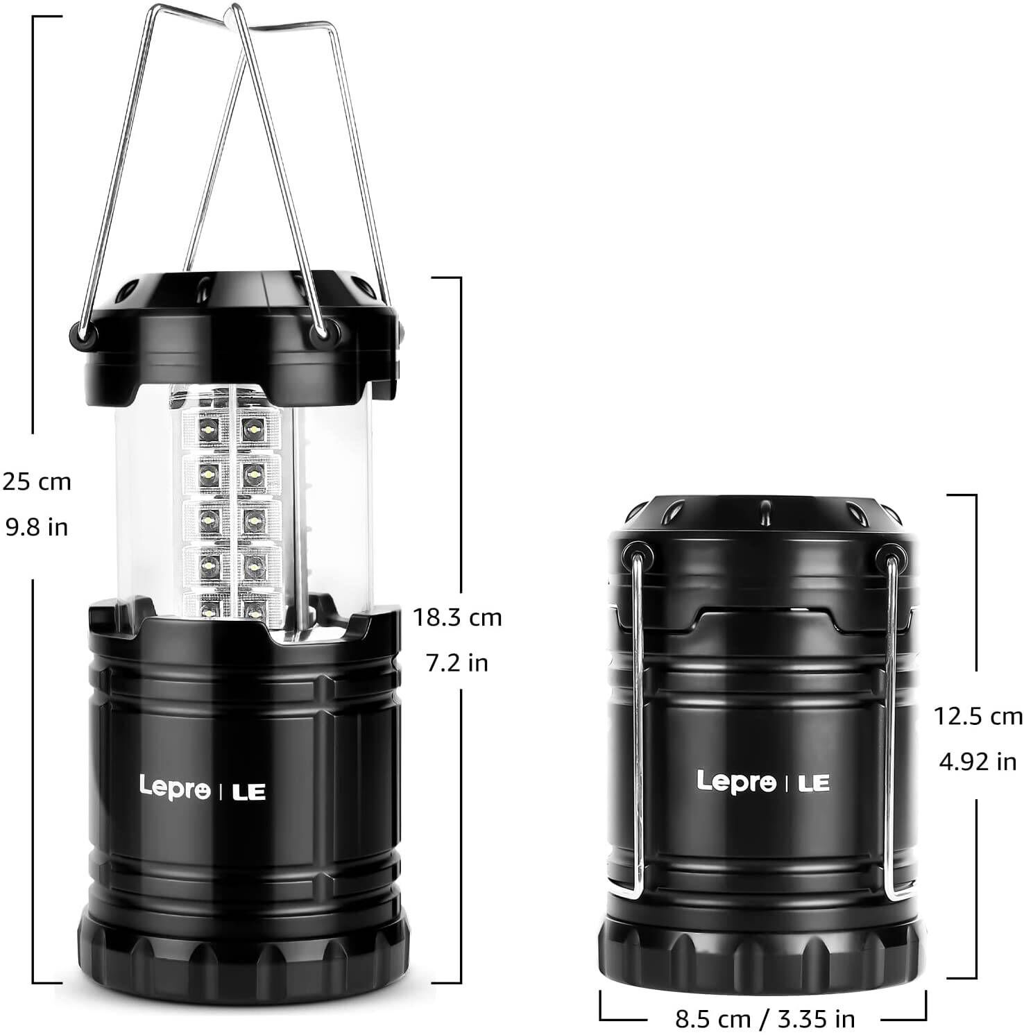 2023 Summer Savings! WJSXC Portable Camping Lantern,LED Rechargeable  Camping Lights,IPX4 WaterProof Survival Lantern for Hiking Camping