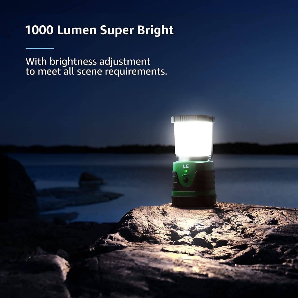 Compact 500 Lumen LED Lantern With SMD Bulb - Flashlights Lanterns