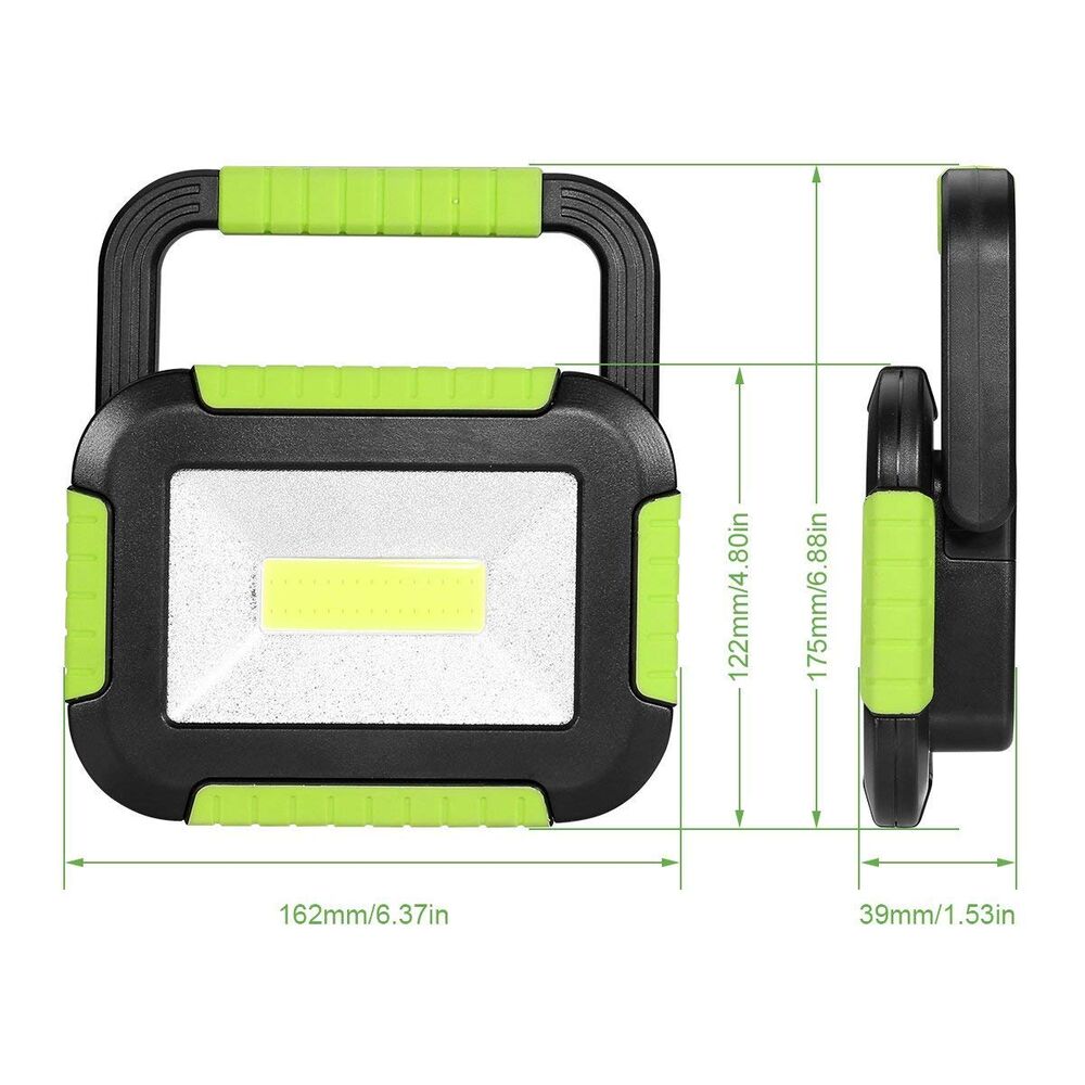 Lepro Portable LED Work Light, 20W, Rechargeable Outdoor Flood Light, Power Bank for Hiking, Working, Car Repairing, Workshop and More