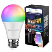 9W RGB WiFi Smart Light Bulb A19 E26
