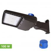 100w LED street lights with photocell