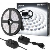 16.4ft daylight white led strip lights