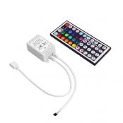 44 Key Remote Controller of RGB LED Strip, LED Ribbon Light, Static, Flash, Strobe and Fade Features 