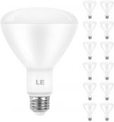 LE BR30 E26 Light Bulbs, Dimmable LED Bulb, 9 Watts 65W Equivalent, 5000K Daylight White, Indoor Flood Light for Recessed Cans, UL & FCC Listed, Pack of 12