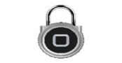 LEPRO Fingerprint Padlock Portable Mini Keyless Lock High Security Anti-Theft IP65Waterproof USB Charging Lock for Door,School,Gym Locker, Storage Units, Suitcase, Bag, Bike