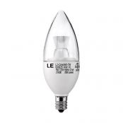 5W Dimmable E12 LED Candle Bulbs, 430lm, Warm White, 40W Incandescent Bulbs Equiv, High End Nicha LED
