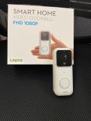 LEPRO Video Doorbell, 720P HD Security Camera with Two-Way Talk, Real-Time Response,PIR motion detector,Night Light 
