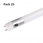 25 Units 17W T8 4ft LED Tube Light