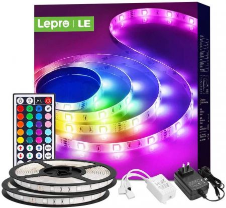 Rgb Color Changing Led Lights Strip, Outdoor Waterproof Led Tape Lights