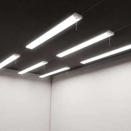 Linkable 4200lm LED Shop Light, 4ft 42w Ceiling Lights, 4000k
