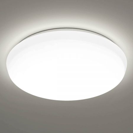 ugentlig Walter Cunningham Brink 14W 12-Inch Bright LED Ceiling Light Fixtures Dimmable 1250lm Daylight  White 5000K | LE®