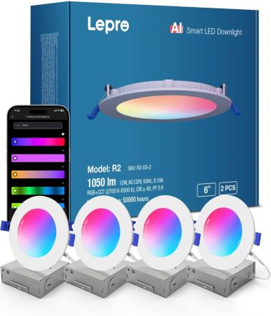 Smart recessed lighting alexa 2025