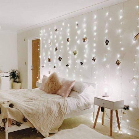 Light bulb cheap string lights bedroom