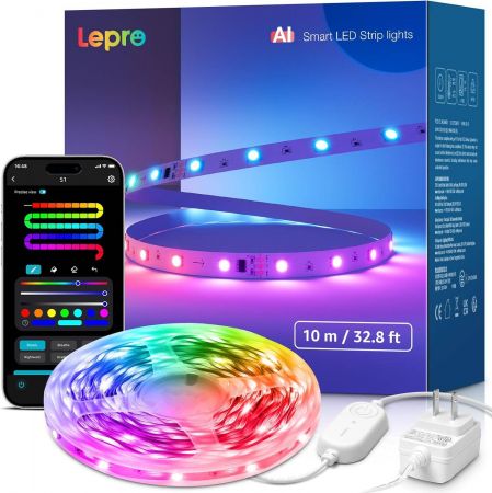 Rainbow rgb strip on sale