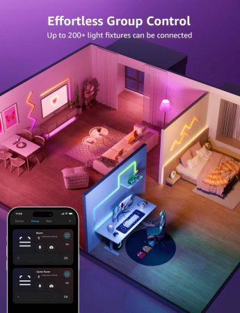 Led lights for bedroom bluetooth cheap