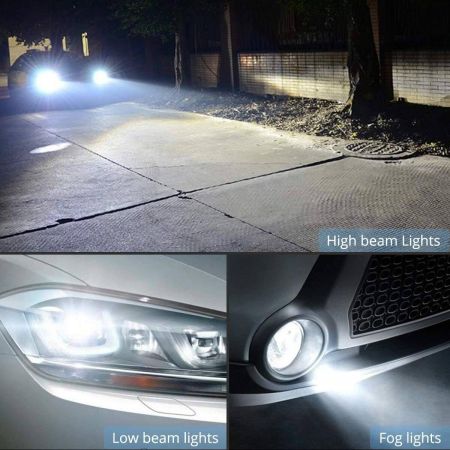 Fjendtlig arm lunken 40W H11 Super Bright Car Headlight Bulbs With Samsung CSP LEDs 6500K  Daylight White | LE®