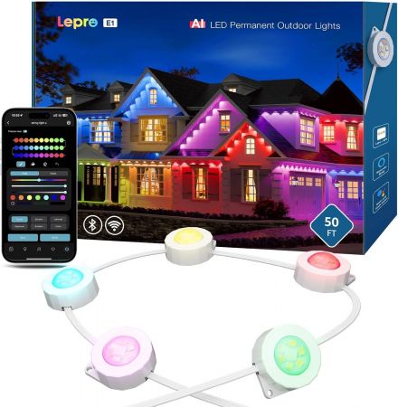 Remote control exterior lights discount