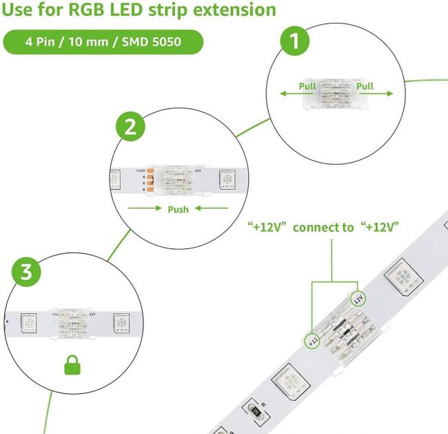 How to Connect LED Strip Light?