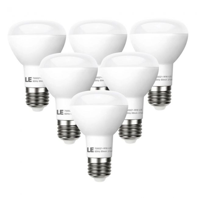 LE 8W BR20 LED Dimmable Light Bulbs 2700K