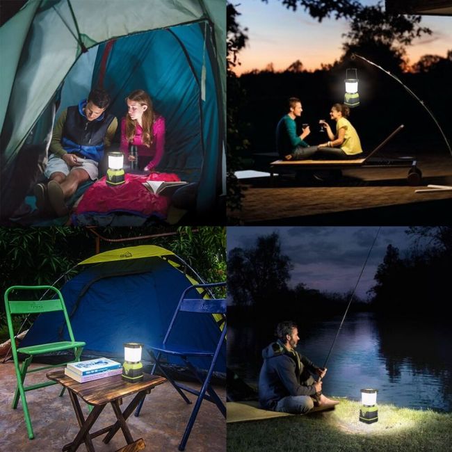battery powered led lights for camping