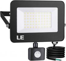 Wizard the purpose Disorder 30W Outdoor LED Flood Light with Motion Sensor, Security Light, White -  Lepro