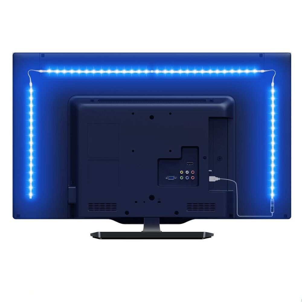 Modstander Græder skat 6.5 ft RGB TV LED Strip Lights, USB Power, TV Backlight - Lepro
