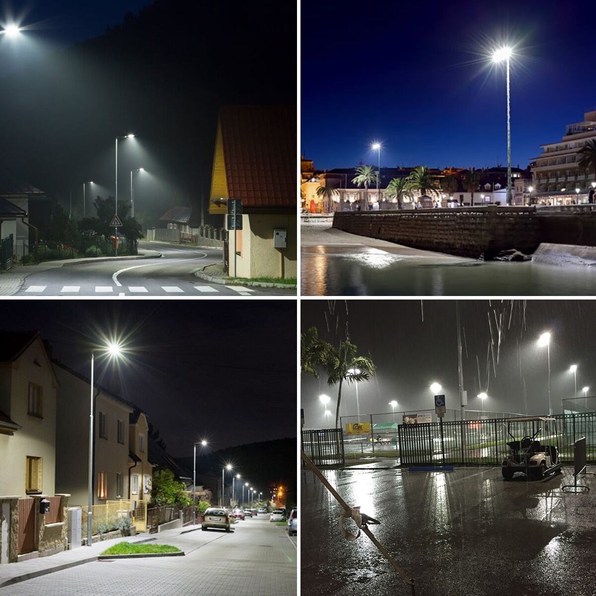 300W LED Street Light, Dusk to Dawn LED Parking Light, 1000W Metal