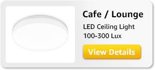 LED ceiling light for office