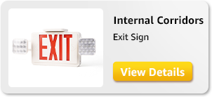Exit sign for office