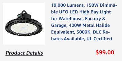 LED UFO high bay light