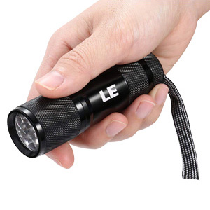 portable black light led uv flashlight