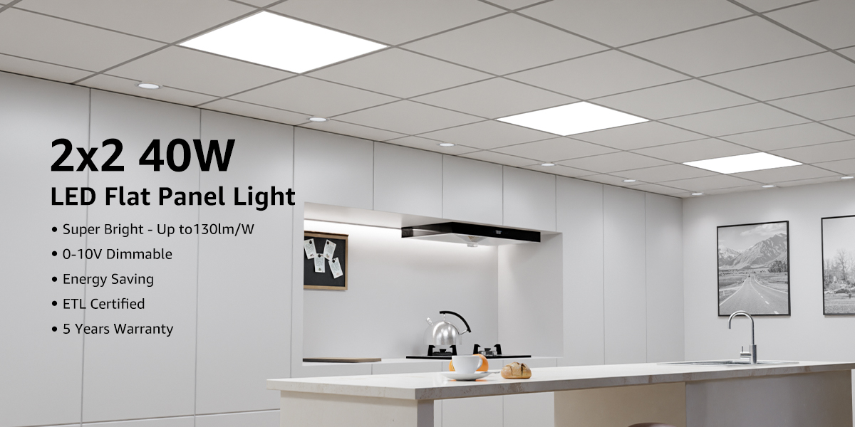 lepro 40w led flat panel light