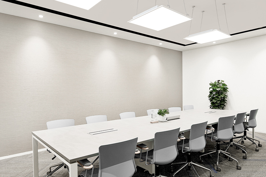 2ft x 2ft led flat panel light for meeting room