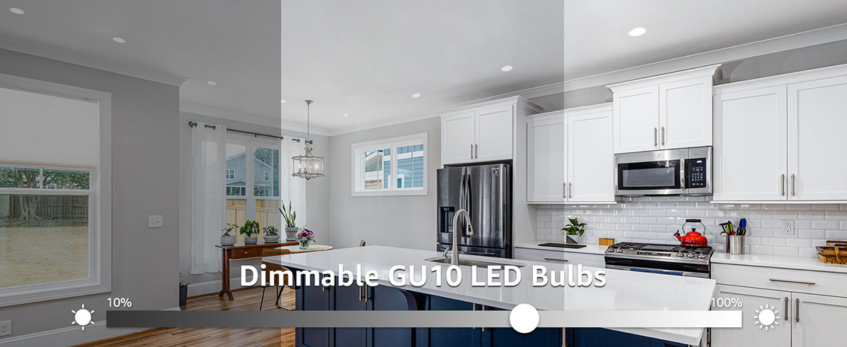 ALUSSO Ampoule GU10 LED Blanc Froid 6000K, 5W équivalent Ampoule