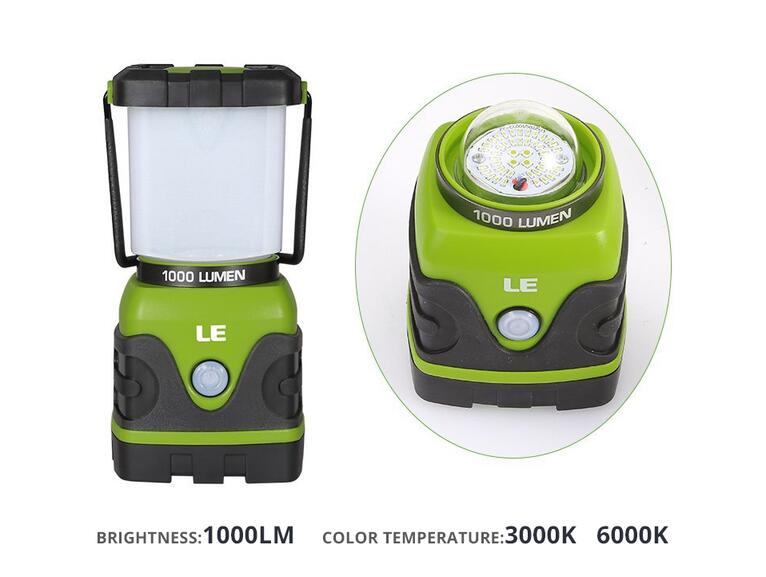 1000lm Dimmable Portable LED Lantern Portable light