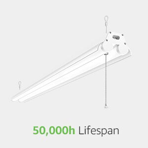 long lifespan shop light