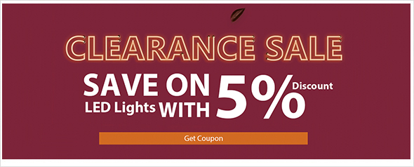 2019 5% LE CLEARANCE PROMOTION